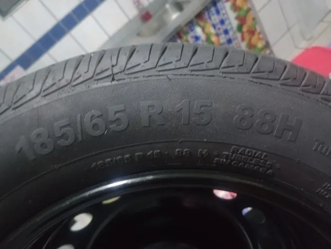 Promoção!Pneu com Roda novo 185 65 R 15 88 H 484,00