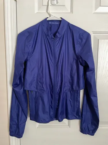 Jaqueta corta-vento Azul Lululemon Like New