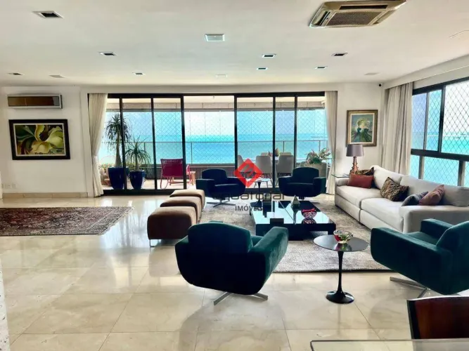 Apartamento com 4 Suítes à Venda, 369 m² por R$ 9.500.000 - Meireles - Fortaleza/CE