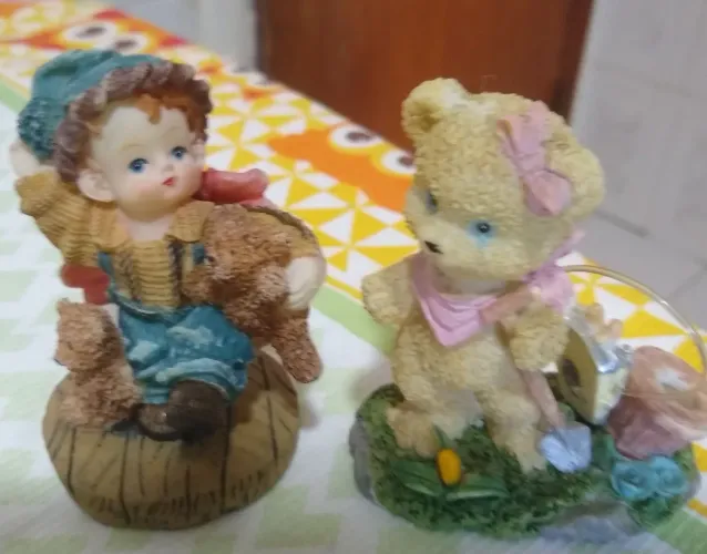 Enfeite em resina Italiano.