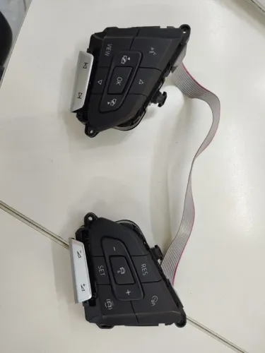 Botão Comando Som Volante Nivus Golf Volkswagen Par
