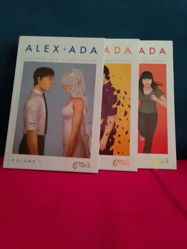 Alex + Ada Vol. 1, 2 e 3 - HQ em capa dura