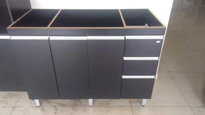 Gabinete Cozinha 100% MDF Tamanho 1,20 Mts Novo Lacrado Desmontado Direto da Fabrica