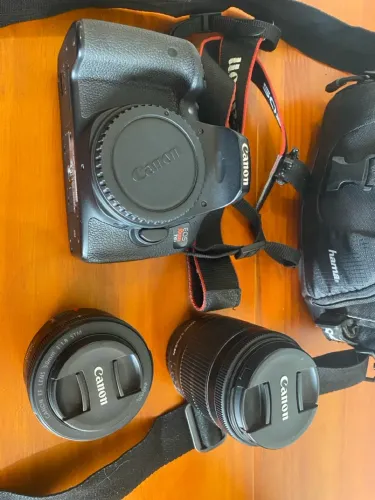 Canon T6i + Lentes + Acessórios