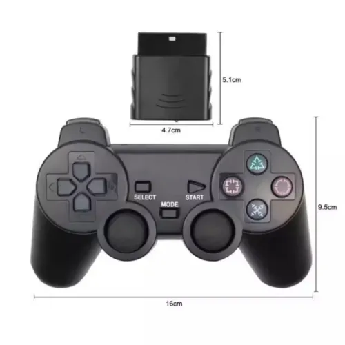 Controle Playstation 2 PS2 sem fio novo