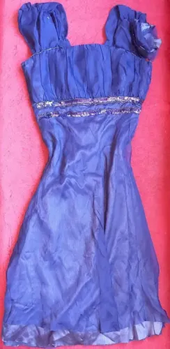 Vestido roxo de festa - tamanho P