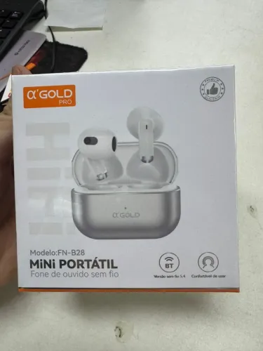 Fone de Ouvido Mini Portátil ?'GOLD Pro - FN-B28