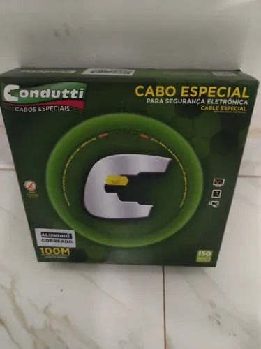 Cabo Elétrico Condutti 100m - Segurança Eletrônica