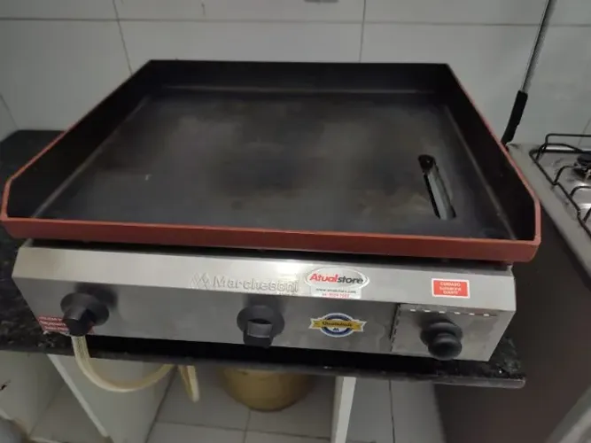 Chapa Manchesoni - Lanches Profissional, Gás