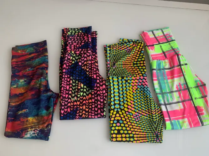 Legging tamanho G com pala alta novas 