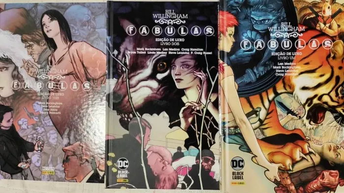 "FÁBULAS", Vol.1,2 e 3. B.Willingham e M.Buckingham