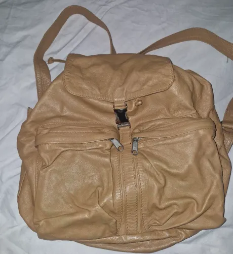 Bolsa de couro Mr Cat 