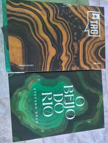 Livro O Beijo do Rio - Stefano Volp