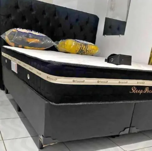 Cama Box Queen OrtoSleep - mais brinde 