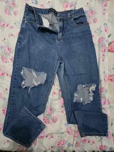 Calça Jeans Destroyed Henring Feminina