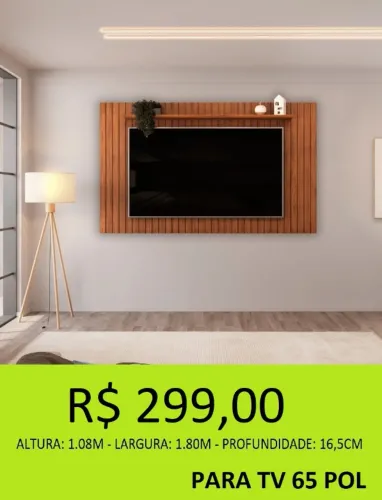 Painel para tvs de até 65 polegadas