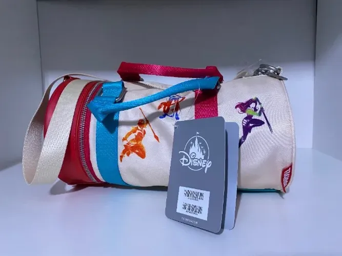 Bolsa Esportiva Cilindro Super Heroinas Marvel (Disney Store)