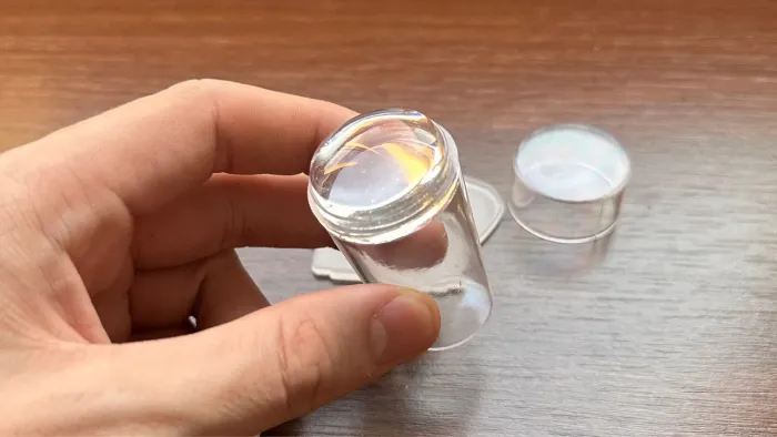 Carimbo de Silicone Transparente para Unhas ? Francesinha e Nail Art, Novo