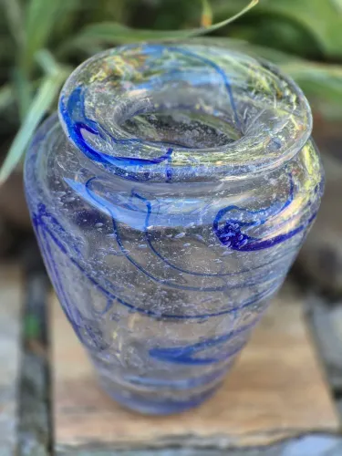 Linda peça em cristal murano