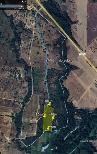 chácara na beira do rio, 18.800 m² em Porto Nacional.