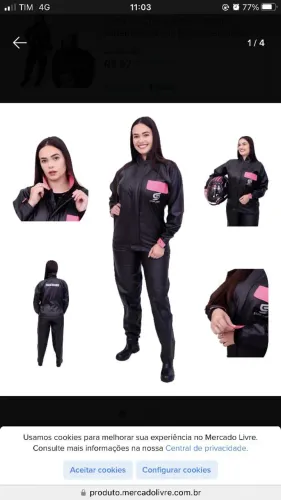 Capa de Chuva para Moto