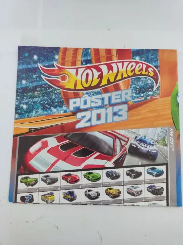 POSTER HOT WHEELS CATÁLOGO 2013