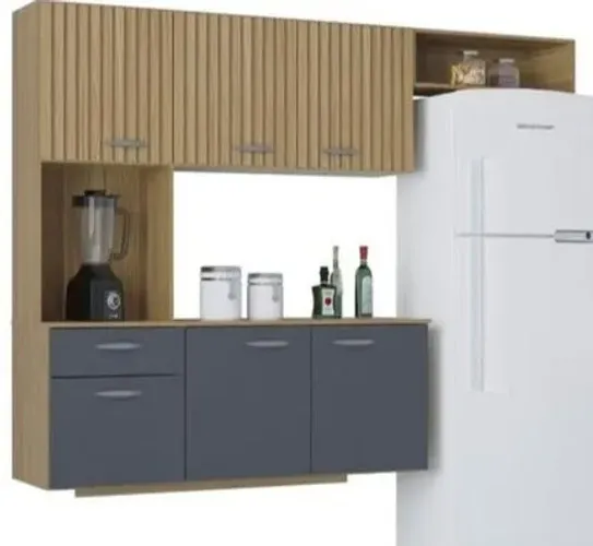 Armário de Cozinha Moderno e Funcional