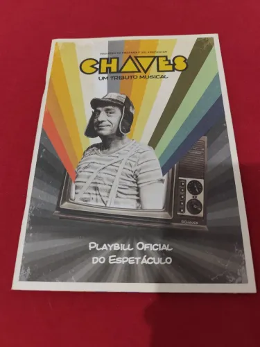 Playbill Oficial do Espetáculo Chaves - Um Tributo Musical