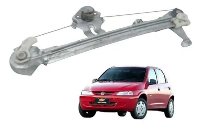 Maquina Vidro Traseiro Esquerdo Chevrolet Celta 2005 2006
