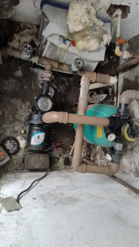 Manutenção de bomba de piscina 