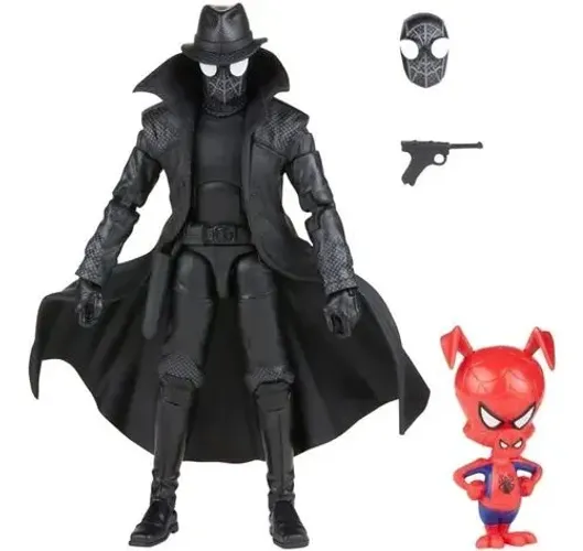Homem Aranha Spider Man Noir Marvel Legends 2 figuras Original e Lacrado de Fábrica 