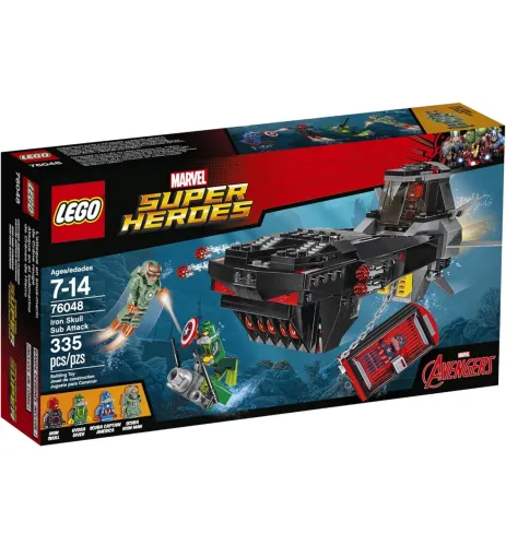 LEGO Super Heroes Iron Skull Sub Attack Building