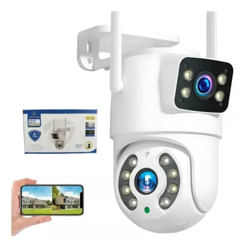 Câmera 360º IP Inteligente de segurança