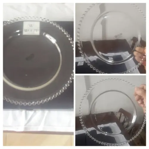 Jogo de 5 souplast de cristal de  bolinhas wolf 
