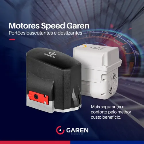 Motores Speed Garen para Portões Basculantes e Deslizantes