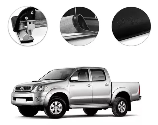 Capota Maritima Hilux 2005 A 2015 Trek Aluminio Slim Eco