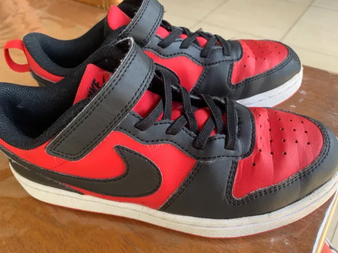 Tênis Nike Court Borough Low Recraft Júnior 