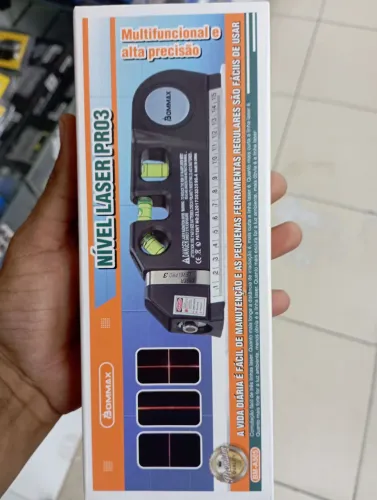 Nível laser régua Trena