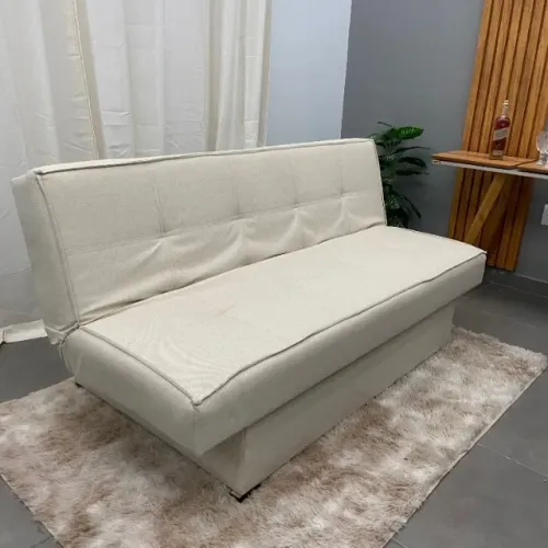 Sofá Cama Baú Bianco