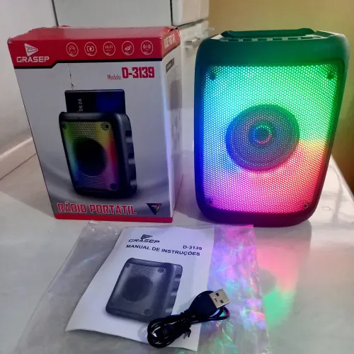 Caixa Bluetooth Grasep D-3139 , Nova