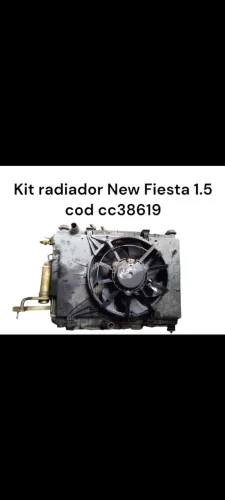 Kit radiador New Fiesta 1.5 - Peças Automotivas