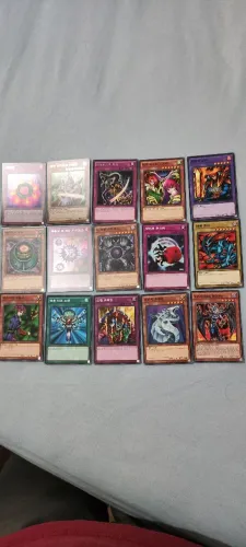 Cartas Yu-Gi-Oh diversas raridades original 
