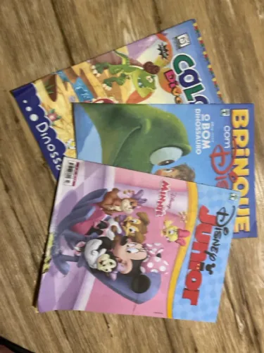 Revistinhas Disney e de Colorir
