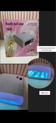 Cabine secadora de esmalte 