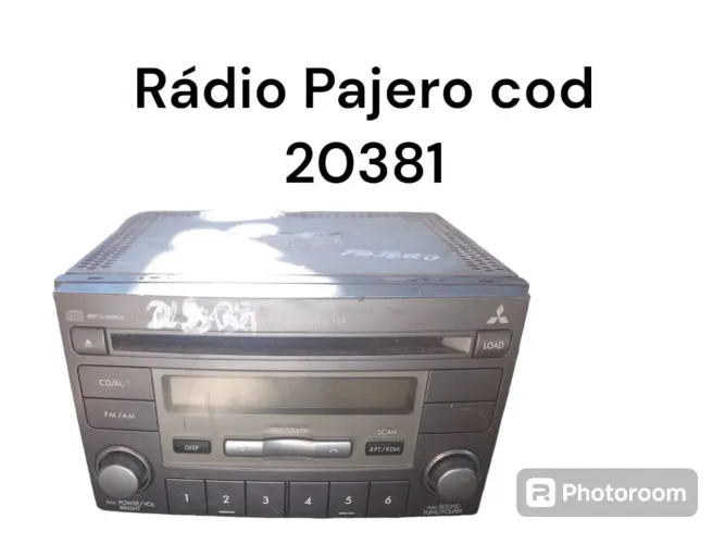 Rádio Mitsubishi Pajero Cod 20381
