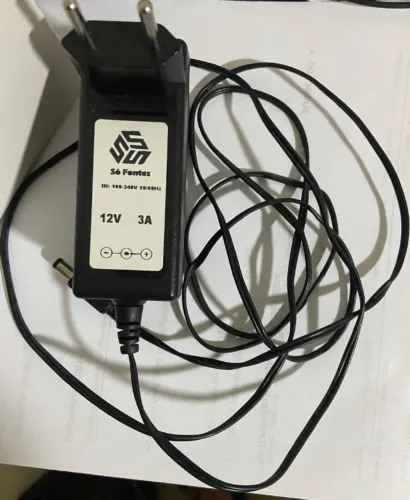 FONTE PARA MONITOR OAC 12V 3A - BIVOLT