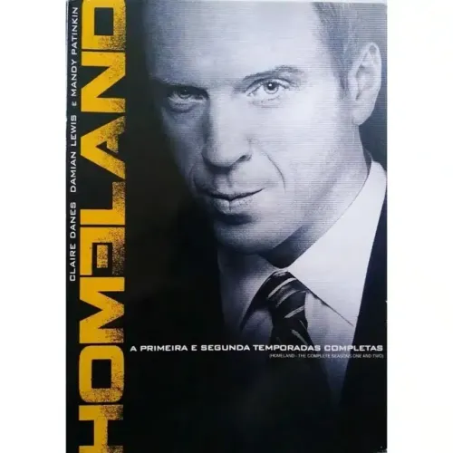Box Dvd Homeland: 1ª E 2ª Temporada - Claire Danes - 8 Dvds