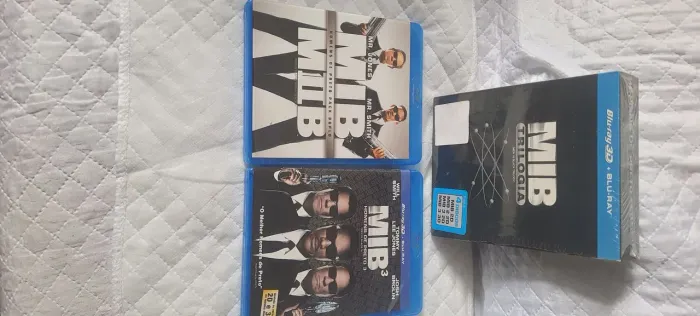 MIB TRILOGIA EM BLU RAY homens de preto 