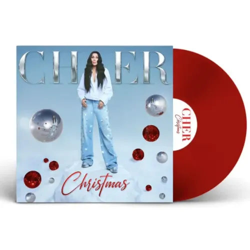 Cher Disco De Vinil Lp Christmas Vermelho Edição Limitada