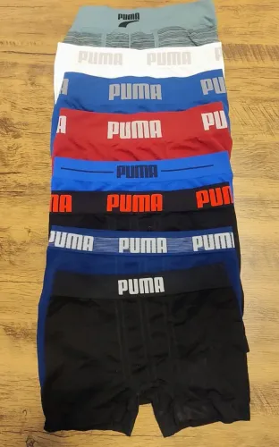 KIT DE CUECAS BOXER PUMA IINFANTIL ATACADO IDEAL PRA REVENDAS